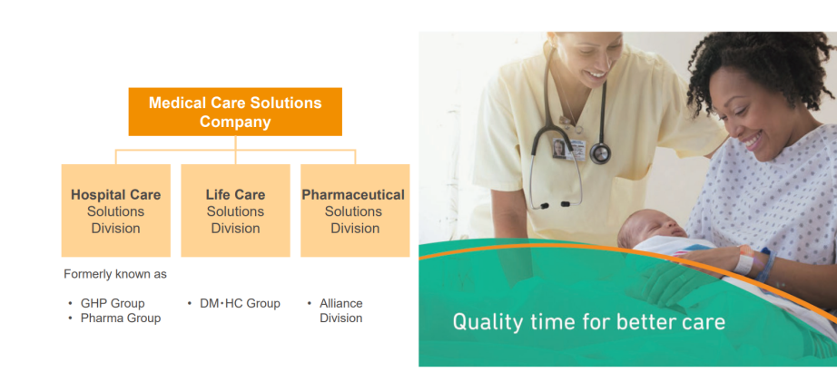 Structure of Terumo Medical Care Solutions