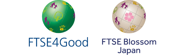 Logotipos FSE4Good e FTSE Blossom Japan