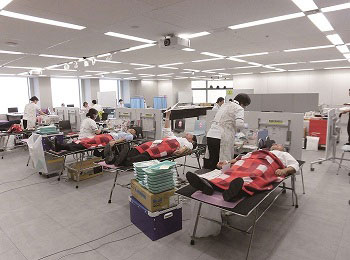 Blood drive in Japan