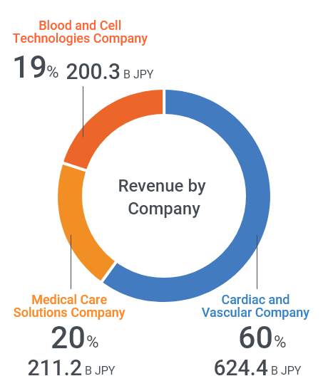 Revenue by Company