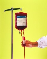 Japan's first blood bag