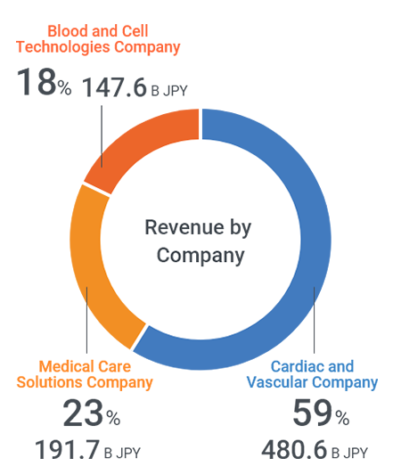 Revenue by Company