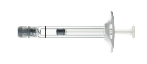 PLAJEX™ 0.5mL Luer Lock Silicone oil-free pre-fillable syringe